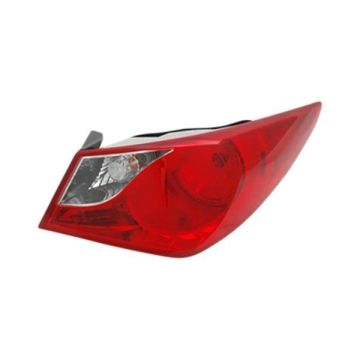 Tail Light Assembly Right Outer Bulb Type for Hyundai Sonata Limited 2.0T 2.0T Limited GL SE GLS 2011-2014