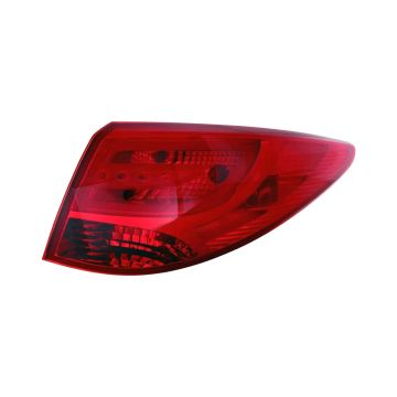 Tail Light Assembly Right Outer Bulb Type for Hyundai Tucson 2010-2015