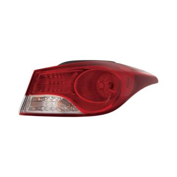 Tail Light Assembly Right Outer Korea Built for Hyundai Elantra Sedan 2011-2013