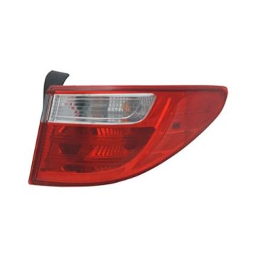 Tail Light Assembly Right Outer 7 Seat Halogen for Hyundai Santa Fe Limited GLS 2013-2016