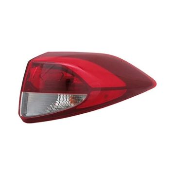 Tail Light Assembly Right Outer Bulb Type for Hyundai Tucson 2016-2018