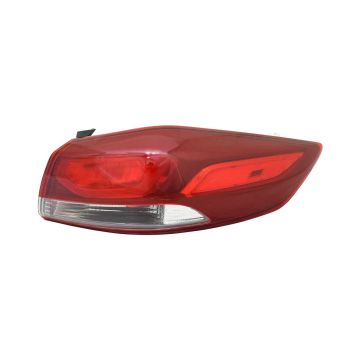Tail Light Assembly Right Outer Bulb Type Korea Built for Hyundai Elantra 2017-2018