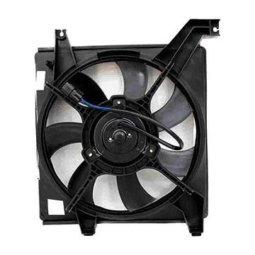 Engine Cooling Fan Assembly Includes Motor/Blade/Shroud for Hyundai Elantra 2001-2005