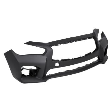 Bumper Cover Front w/o Object Sensors Primed for INFINITI Q50 Sport Seduction Red Sport 400 2014-2017