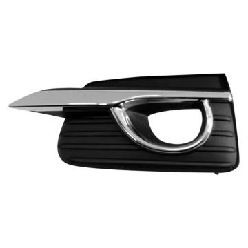 Bumper Insert Front Left Fog Lamp Bezel for INFINITI Q50 Base Premium 2014-2017