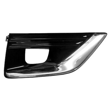 Bumper Insert Front Right Fog Lamp Bezel w/Fog Lamps for INFINITI Q50 Luxe Hybrid Luxe Hybrid 2018-2023