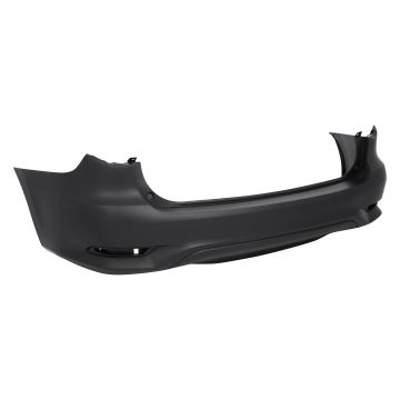 Bumper Cover Rear w/o Backup Collision Intervention w/o Park Assist w/o Towing Hitch Primed for INFINITI QX60 2016-2017