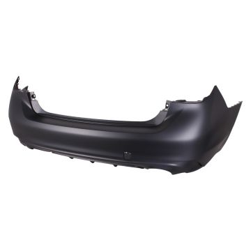 Bumper Cover Rear w/o Object Sensors Primed for INFINITI Q50 2018-2023