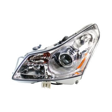 Headlight Assembly Composite Left w/o Technology Pkg for INFINITI G35 Sedan 2007-2008