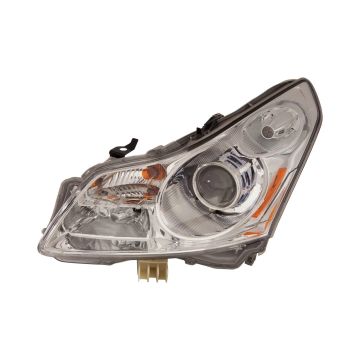 Headlight Assembly Composite Left w/o Technology Pkg for INFINITI G37 Sedan 2009
