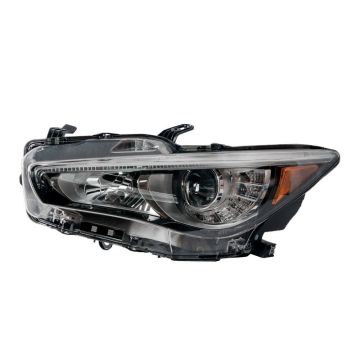 Headlight Assembly Composite Left w/Adaptive Headlamps for INFINITI Q50 2014-2017