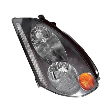 Headlight Assembly Composite Right for INFINITI G35 Coupe 2003-2005