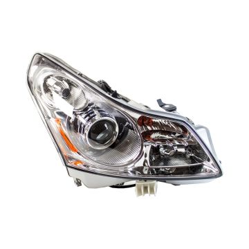Headlight Assembly Composite Right w/o Technology Pkg for INFINITI G35 Sedan 2007-2008