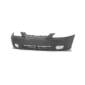 Bumper Cover Front Requires Inserts w/Fog Lamps or w/o Fog Lamps Primed for Kia Rio RX-V 2003-2005