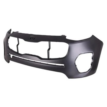 Bumper Cover Front w/o Parking Sensors Primed for Kia Sportage LX EX 2017-2019
