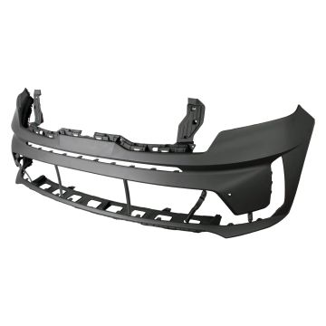 Bumper Cover Front Upper Sport Design w/Park Assist Primed for Kia Sorento SX Prestige 2021-2023