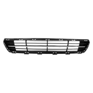 Bumper Cover Grille Front Louvered Design w/Chrome Molding Black USA Built for Kia Optima SX 2014-2015