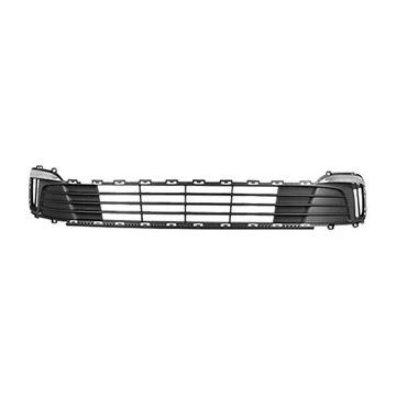 Bumper Cover Grille Front w/o Fog Lamps for Kia Rio Sedan 2016-2017
