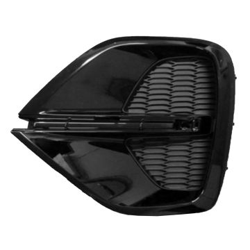 Bumper Insert Front Left Fog Lamp Opening Cover w/o Fog Lamps for Kia Sportage 2020-2022