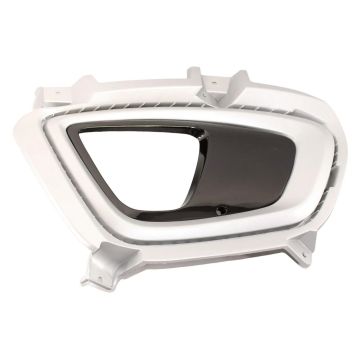 Bumper Insert Front Right Fog Lamp Bezel w/o Sport Pkg w/Fog Lamps for Kia Sorento 2016-2018