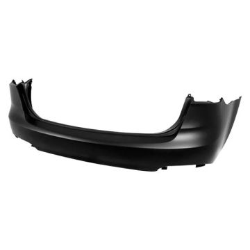 Bumper Cover Rear w/o Park Assist Primed for Kia Forte Sedan 2014-2016