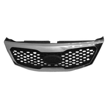 Grille Assembly Chrome/Black for Kia Sorento 2011-2013