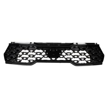 Grille Assembly w/o Surround View Gloss Black for Kia Sorento S LX EX SX 2021