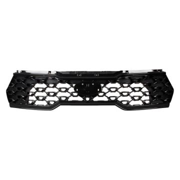 Grille Assembly w/Surround View Gloss Black for Kia Sorento SX Prestige 2021