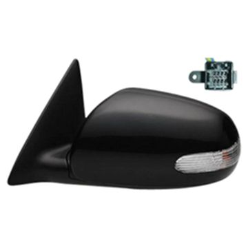 Door Mirror Assembly Left w/Signal Lamps for Kia Forte Sedan 2010