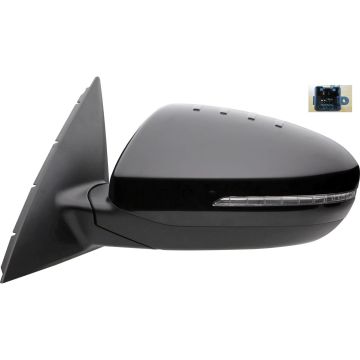 Door Mirror Assembly Left Power Manual Folding Non-Heated for Kia Optima Hybrid Hybrid Premium Hybrid EX Hybrid LX 2011-2013