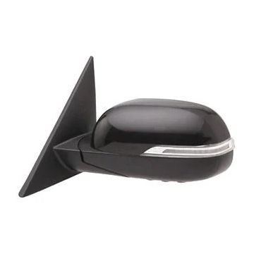 Door Mirror Assembly Left Power Heated w/Signal Lamp Manual-Folding for Kia Soul 2014-2019