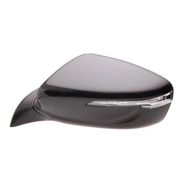 Door Mirror Assembly Left Power Heated w/o Puddle Lamp w/Signal Lamp Manual Folding for Kia Forte Sedan 2014-2016