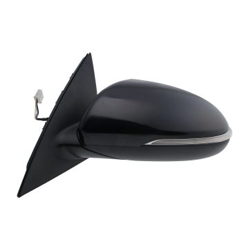 Door Mirror Assembly Left Power Non-Heated w/o Blind Spot Detection for Kia Optima 2016-2018