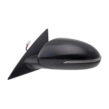 Door Mirror Assembly Left Power Heated w/o Blind Spot Detection w/Memory for Kia Optima 2016-2018