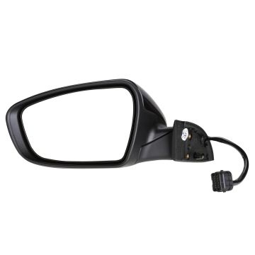 Door Mirror Assembly Left w/o Blind Spot Detection w/o Signal Lamp Manual-Folding for Kia Forte Sedan 2017-2018