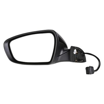 Door Mirror Assembly Left w/o Blind Spot Detection w/Signal Lamp w/Puddle Lamp Power-Folding for Kia Forte Sedan 2017-2018