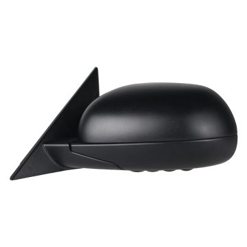Door Mirror Assembly Left w/o BSD w/o Signal Lamp Textured Black for Kia Soul 2020-2021