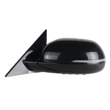 Door Mirror Left Heated w/BSD w/Signal Lamp High Gloss Base for Kia Soul GT-Line GT-Line Premium GT-Line Limited GT-Line Turbo 2020-2025