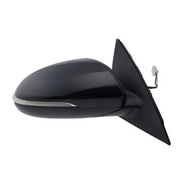 Door Mirror Assembly Right Power Non-Heated w/o Blind Spot Detection for Kia Optima 2016-2018