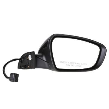 Door Mirror Assembly Right w/o Blind Spot Detection w/Signal Lamp w/Puddle Lamp Power-Folding for Kia Forte Sedan 2017-2018