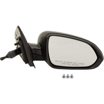 Door Mirror Assembly Right Manual Textured Black for Kia Rio Sedan Hatchback LX LX Premium 2018-2022