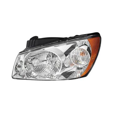 Headlight Assembly Composite Left New Design for Kia Spectra Sedan 2004-2006