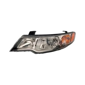 Headlight Assembly Composite Left From 10-12-09 for Kia Forte Koup 2010-2013