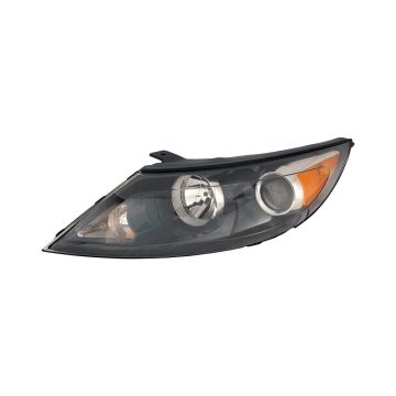 Headlight Assembly Composite Left Halogen w/LED Driving Lamps for Kia Sportage SX 2011-2012