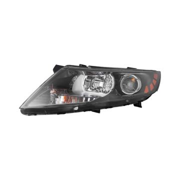 Headlight Assembly Composite Left Halogen From 12-6-10 Korea Built for Kia Optima LX EX SX EX Luxury SXL 2011-2013