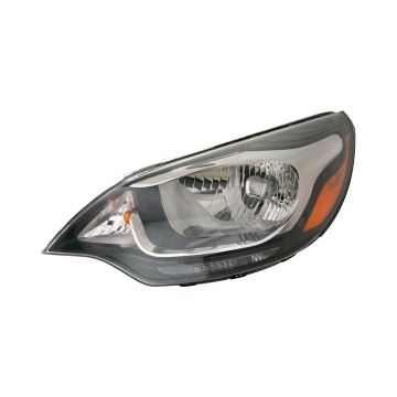 Headlight Assembly Composite Left w/o LED Position Lamp for Kia Rio Sedan LX EX 2012-2017