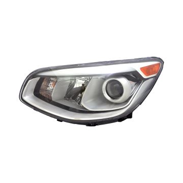Headlight Assembly Composite Left Halogen Projector Lens for Kia Soul 2014-2016