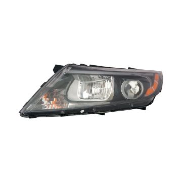 Headlight Assembly Composite Left Halogen w/o LED Position Lamp USA Built for Kia Optima 2014-2015