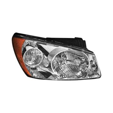 Headlight Assembly Composite Right New Design for Kia Spectra Sedan 2004-2006