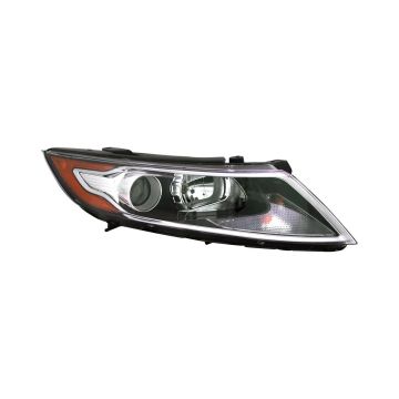 Headlight Assembly Composite Right Halogen for Kia Optima Hybrid Hybrid Premium Hybrid EX Hybrid LX 2011-2013